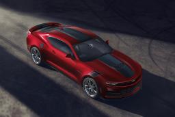 2021 Chevrolet Camaro Front Right Side in Red